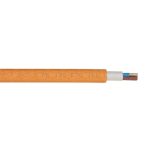    NHXH-O 2x1.5 mm2 Cablu rezistent la foc fara  halogen FE180 / E30 cu 30 minute de viață de serviciu RE 0,6 / 1kV portocaliu