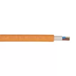    NHXH-O 2x1.5 mm2 Cablu rezistent la foc fara  halogen FE180 / E30 cu 30 minute de viață de serviciu RE 0,6 / 1kV portocaliu