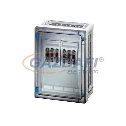   HENSEL FP 4212 NH-késes szakaszolható biztosítós szekrény, 270x360x163 mm