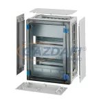   HENSEL FP 1217 Kismegszakító szekrény zárólapokkal, 276x366x186 mm