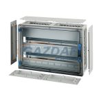   HENSEL FP 1408 Kismegszakító szekrény zárólapokkal, 546x366x186 mm