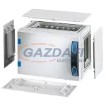   HENSEL FP 0151 Üres elosztó zárt oldalfalakkal, 276x186x186 mm