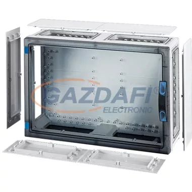 HENSEL FP 0441 Üres elosztó zárt oldalfalakkal, 546x366x186 mm