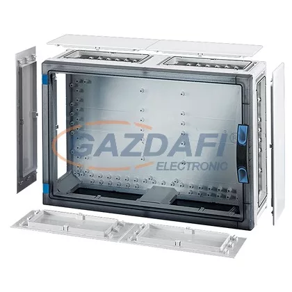   HENSEL FP 0441 Üres elosztó zárt oldalfalakkal, 546x366x186 mm