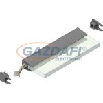   S&G Eloxált alu profil üveg polcokhoz "Micro 10", üres, nem festhető (1m) 6853 0020