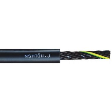 NSHTöu-J 4x2,5mm2 Cablu de macara 0,6 / 1kV negru