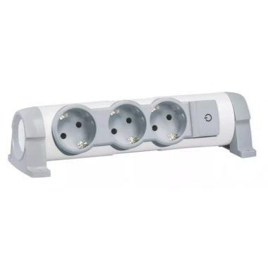 LEGRAND 694624 3x2P+F distribution line CON, without cable, white-grey