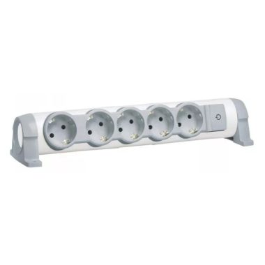 LEGRAND 694634 5x2P+F distribution line CON, without cable, white-grey