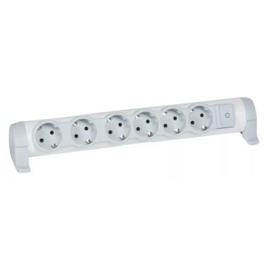 LEGRAND 694639 6x2P+F distribution line CON, without cable, white-grey