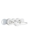 LEGRAND 695001 3x2P+F distribution line ST, with 1.5m cable, white-grey