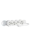 LEGRAND 695007 4x2P+F distribution line ST, with 3m cable, white-grey