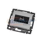   LEGRAND 696215 Galea Life 1xRJ45 Cat5e UTP bliszteres, keret nélkül, alumínium