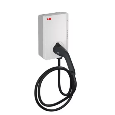 ABB 6AGC082156 TAC-W11-G5-R-0 Terra AC fali Háromfázisú elektromos töltőállomás, Type 2, 5m kábel, 3 fázis/16 A, RFID