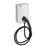   ABB 6AGC105901 TAC-W11-G5-RD-M-0 Terra AC fali elektromos töltőállomás, Type 2, 5m kábel, 3 fázis/16 A, MID tanúsítvánnyal, RFID + kijelző
