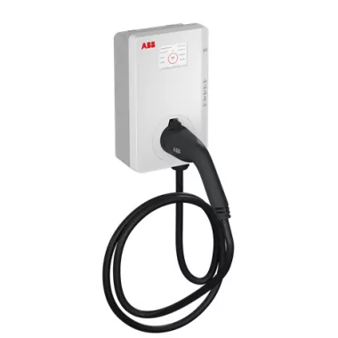 ABB 6AGC105901 TAC-W11-G5-RD-M-0 Terra AC fali elektromos töltőállomás, Type 2, 5m kábel, 3 fázis/16 A, MID tanúsítvánnyal, RFID + kijelző