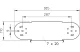 OBO 7005628 RGBEV 110 FS Csuklós Sarokelem függőleges 110x100mm szalaghorganyzott acél