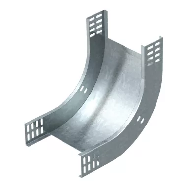 OBO 7007022 RBV 640 S FT 90°-Os Függőleges Idom emelkedő 60x400mm merítetten tűzihorganyzo