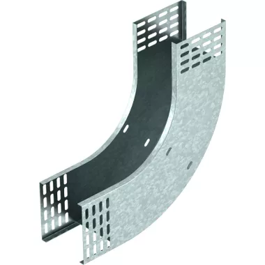 OBO 7007398 RBV 110 S FT 90°-Os Sarokelem emelkedő 110x100mm merítetten tűzihorganyzott acél