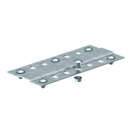 OBO 7070213 SSLB 200 FS Toldásponti Takaróelem széles, csavarokkal B=200mm szalaghorganyzo