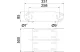 OBO 7076509 RGBEV 850 FT Csuklós Sarokelem függőleges 85x500mm merítetten tűzihorganyzott acél