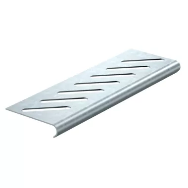 OBO 7083618 BEB 100 DD Fenékvéglemez kábeltálcához B=100mm acél, cink-alumínium bevonat