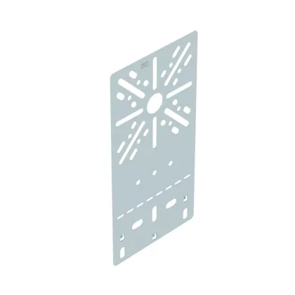   OBO 7085108 MP FL DD Szerelőlap lapos kivitel 235x120mm acél, cink-alumínium bevonat