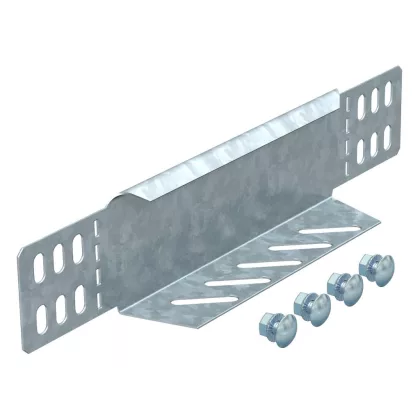   OBO 7106126 RWEB 650 DD Szűkítő-Sarokelem / Véglezáró kábeltálcához 60x500mm acél, cink-alumínium bevonat