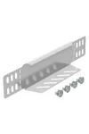 OBO 7109903 RWEB 650 VA4301 Szűkítő-Sarokelem / Véglezáró kábeltálcához 60x500mm rozsdamentes acél