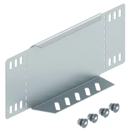   OBO 7111207 RWEB 120 FS Szűkítő-Sarokelem / Véglezáró kábeltálcához 110x200mm szalaghorganyzott acél