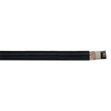 NYCWY 3x10 / 10mm2 Cablu sol ecranat cu conductor concentric PVC RE 0.6 / 1kV negru