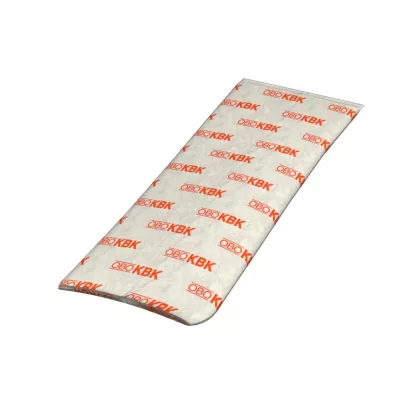   OBO 7202709 KBK-1 Tűzvédelmi Párna Kábelhez kicsi 350x120x10mm szürke Üvegszövet speciális tűzvédelmi béléssel