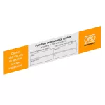   OBO 7205432 KS-E EN Jelölőtábla funkciótartáshoz 250x43mm PVC