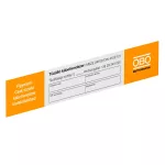 OBO 7205434 KS-E HU Jelölőtábla funkciótartáshoz 250x43mm PVC