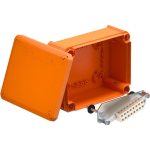   OBO 7205520 T 160 E 4-8D Cutie de joncțiune pentru suport funcțional 190x150x77mm portocaliu polipropilenă
