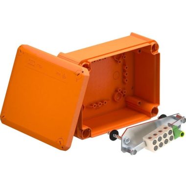 OBO 7205524 T 160 E 10-5 Junction box for function support 190x150x77mm orange polypropylene