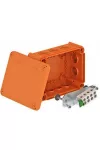 OBO 7205528 T 160 E 16-5 Leágazódoboz funkciótartáshoz 190x150x77mm narancs polipropilén