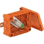   OBO 7205543 T 100 ED 10-5 A Leágazódoboz funkciótartáshoz 150x116x67mm narancs polipropilén
