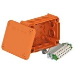   OBO 7205580 T 100 ED 4-10 D Junction box for function support 150x116x67mm orange polypropylene