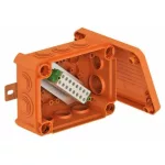   OBO 7205583 T 100 ED 4-10 AD Leágazódoboz funkciótartáshoz 150x116x67mm narancs polipropilén