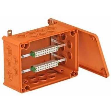 OBO 7205590 T 350 ED 4-28 AD Cutie de joncțiune pentru suport funcțional 285x201x120mm portocaliu polipropilenă