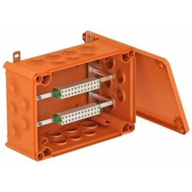 OBO 7205590 T 350 ED 4-28 AD Cutie de joncțiune pentru suport funcțional 285x201x120mm portocaliu polipropilenă