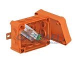   OBO 7205620 T100ED 6-5 AS Cutie de joncțiune pentru suport funcțional rezistent la impact E30 / E90 150x116x83mm portocaliu polipropilenă / policarbonat