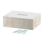 OBO 7215270 BSK-E120506 Véglezáró Elem BSK I120/E90-hoz 130x180mm szürke üvegszál-erősítés