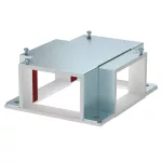   OBO 7216365 BSKM-KR 0711 Keresztidom fali és mennyezeti szereléshez 210x174x74mm szalaghorganyzott
