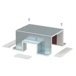   OBO 7216366 BSKM-TR 0711 T-Szűkítő Elem fali és mennyezeti rögzítéshez 40x70mm szalaghorganyzott acél