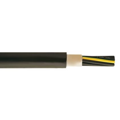 NYY-J 5x10mm2 földkábel, PVC RE 0,6/1kV fekete