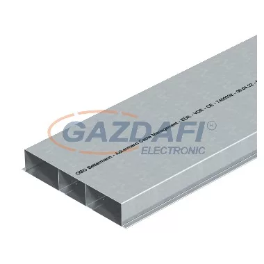 OBO 7400344 S3 35048 Padló Alatti Csatorna háromrekeszes 2000x350x48mm szalaghorganyzott acél
