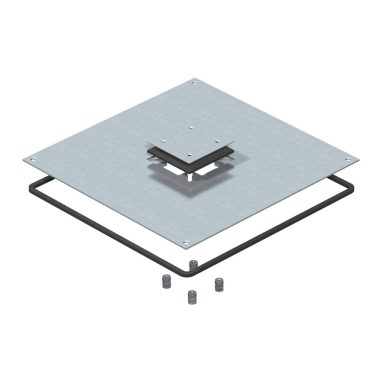 OBO 7400431 DUF 350-3 DAT Szerelőfedél 350-3, Telitankhoz 383x383x4mm szalaghorganyzott ac