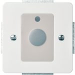   Schneider / Front 740044 Acknowledgment button cover, white FASHION / RIVA / SCALA