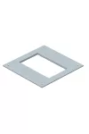 OBO 7400455 DUG 250-3 2 Szerelőfedél 250-2/3, GES2-höz 282x282x4mm szalaghorganyzott acél